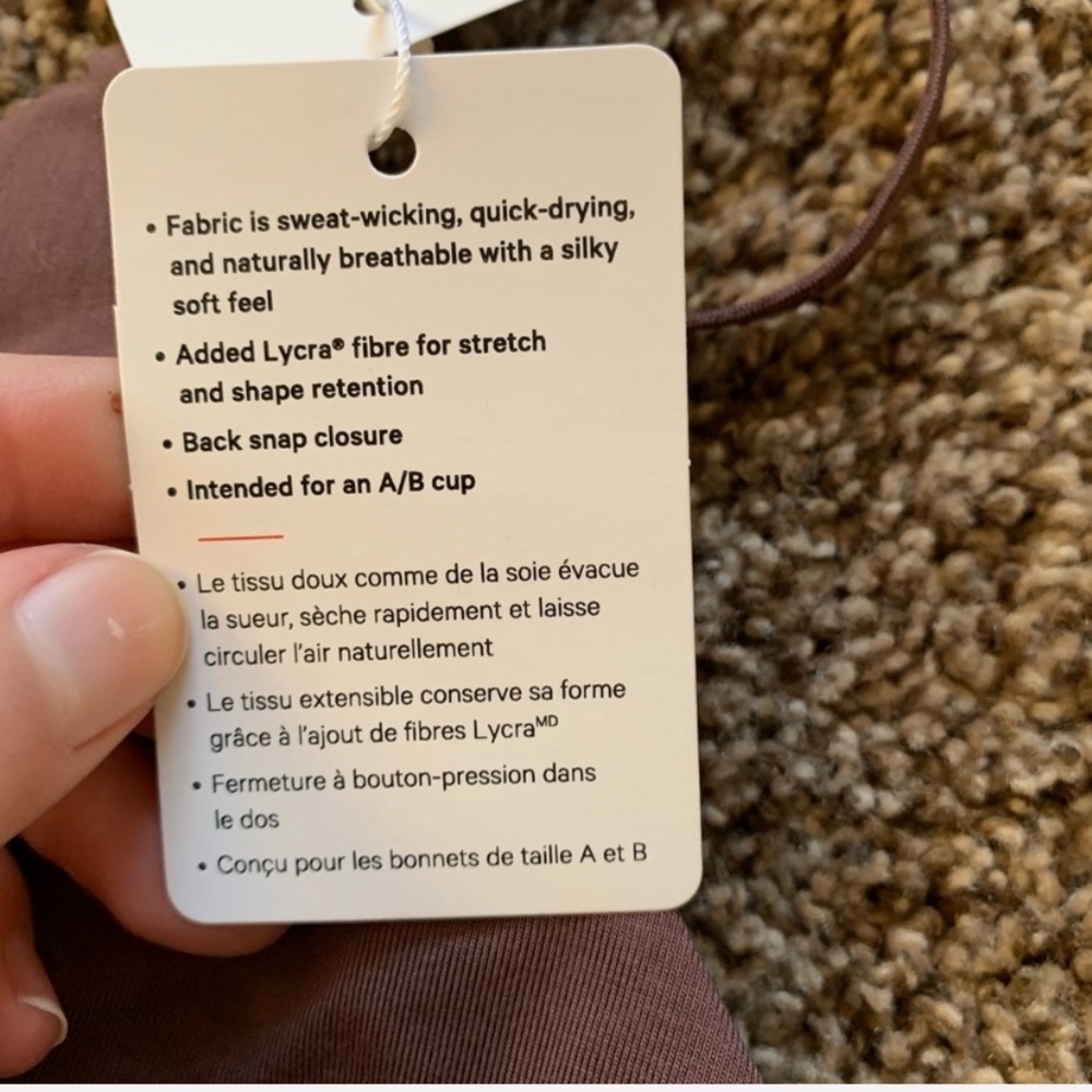 NWT lululemon Simply Strappy Bralette CHYC - Picture 6 of 8